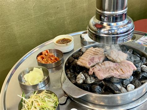 Samgyeopsal, a Korean classic, updated and innovated .